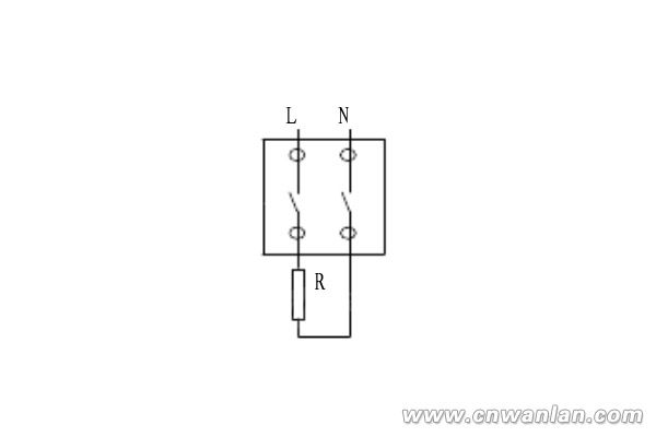 电伴热带A型电气控制图