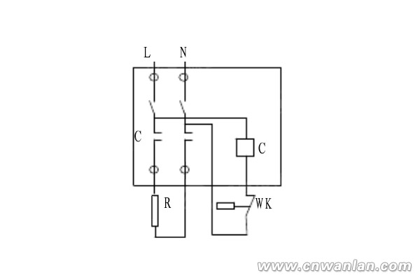 电伴热带B型电气控制图