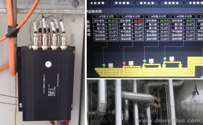 光纤火电厂电伴热系统在线监测